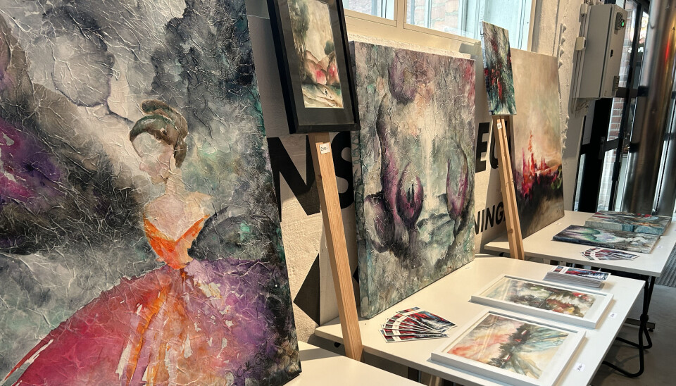 Konstverk av Cathrine Öberg.