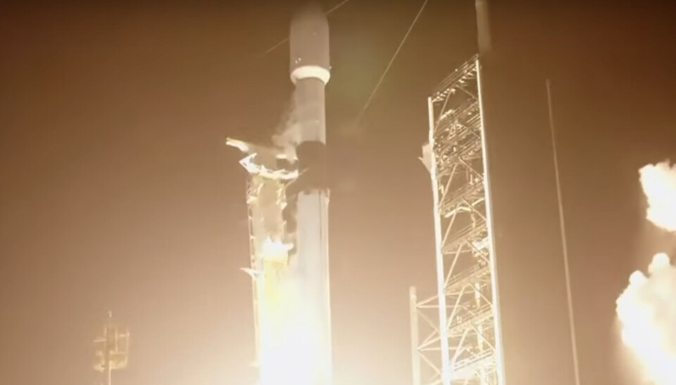 Uppskjutningen från Kennedy Space Center i Florida gick planenligt 7.11 svensk tid.