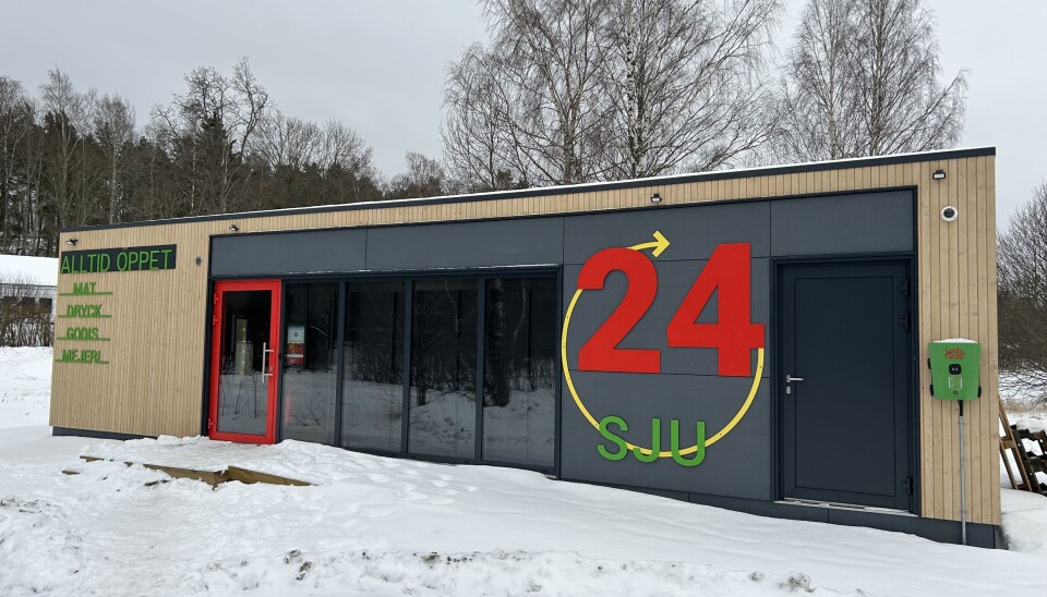 På uppgång. Butiken på Tidö-Lindö gick trögt i starten men har ökat stadigt den senaste månaden.