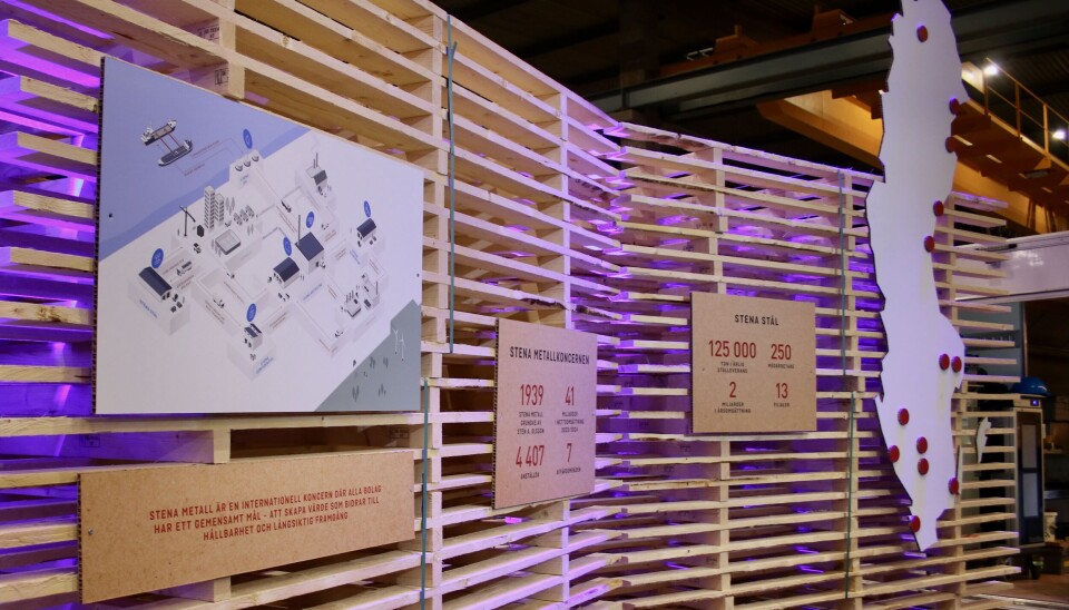 Stort. Stena Stål är en del av Stena Metallkoncernen där bland annat även Stena Recycling ingår. Stort. Stena Stål är en del av Stena Metallkoncernen där bland annat även Stena Recycling ingår.