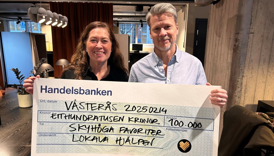 Gia Stockhaus och Rikard Stonelöf.