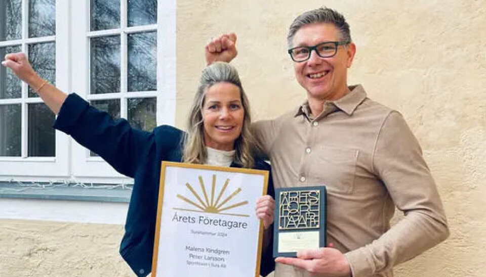 Årets Företagare 2024. Malena Kindgren och Peter Larsson, Sporthuset i Surahammar AB. Inför årets näringslivsdag är de finalister i kategorin Folkets Pris.
