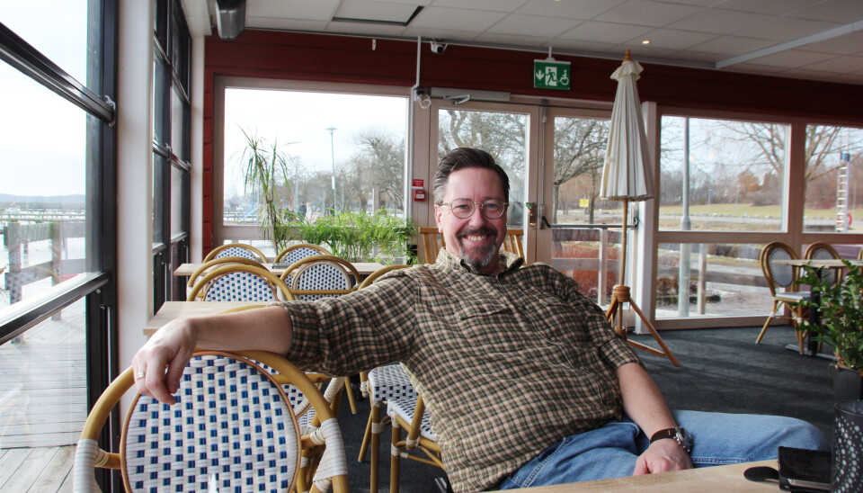 På plats i det som kommer att bli nya ”orangeriet”.