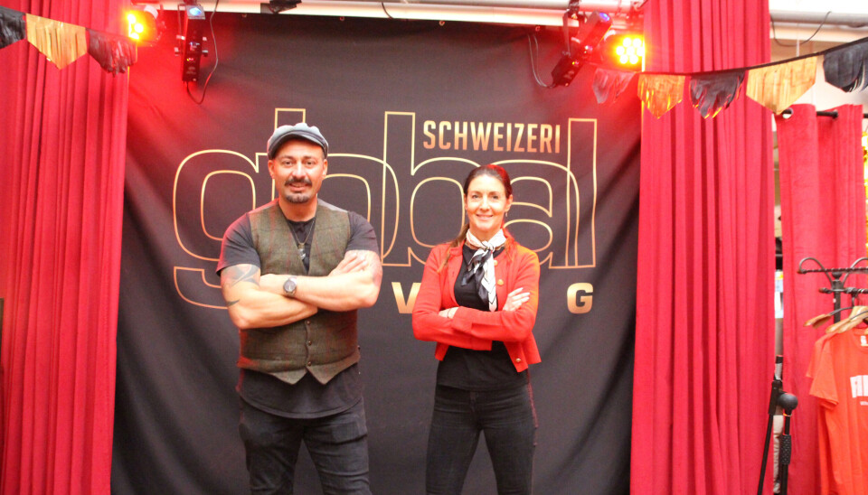 Allt ljus på Global. Vincent Cileson och Rosita Tohvér Özer har en fullbokad scen på lördag.