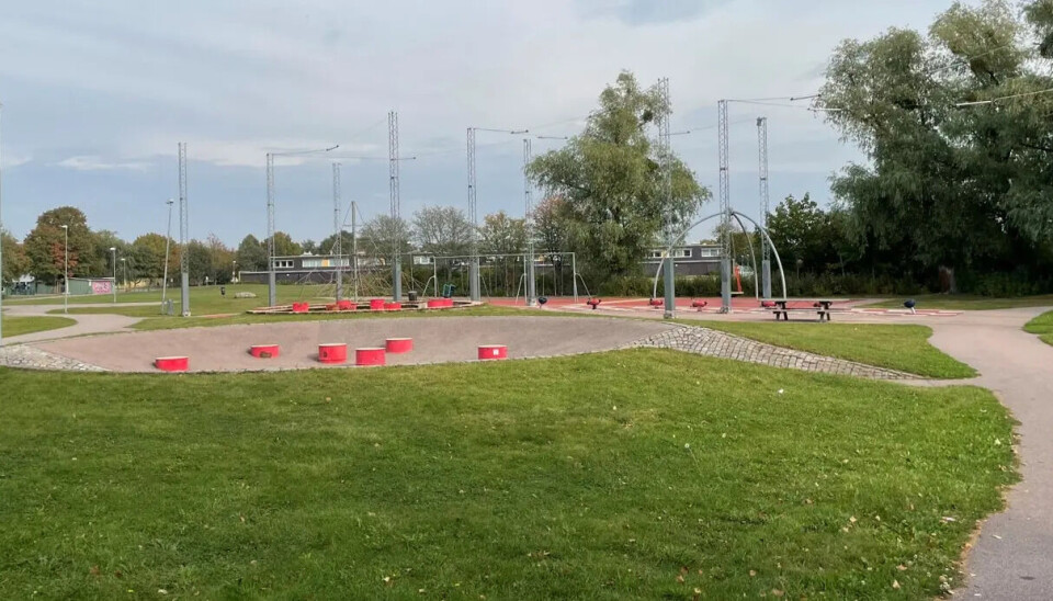 Rymdlekplatsen på Bäckby.