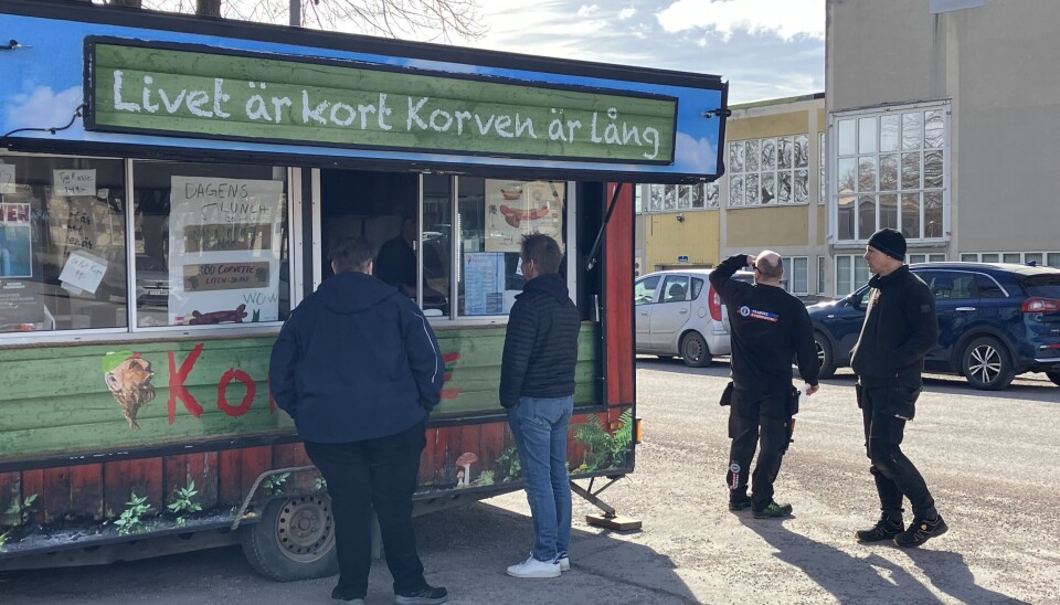 Korv Olle slog upp luckan till korvrestaurangen i januari i år.