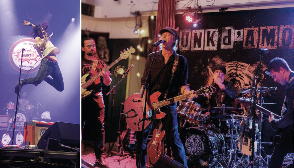 Lokal support. Le Punk dÁmour värmer upp scenen för Grammisnominerade Avantgardet med sångaren Rasmus Arvidsson i spetsen på O’Learys på lördag.