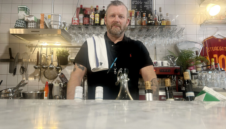 ”Tanken från början var att jag skulle sköta det här själv. Gå runt och lite romantiskt rulla ut markisen, vattna blommorna, ta en espresso och hälsa på grannarna”, säger Bård Rydding. Så har det inte blivit.