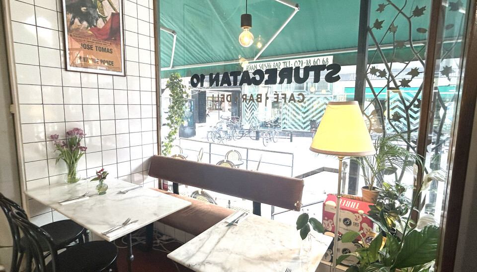 ”Bästa platsen i lokalen” enligt Bård Rydding.