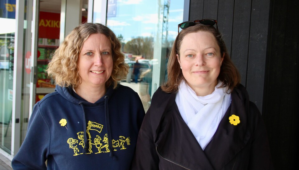 AKTIVA. Malin Lundmark och Jenny Bergström, Majblommeföreningen. AKTIVA. Malin Lundmark och Jenny Bergström, Majblommeföreningen.