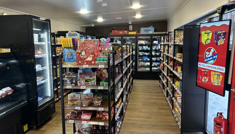 Självbetjäning. Obemannad butik på Tidö-Lindö. Självbetjäning. Obemannad butik på Tidö-Lindö.