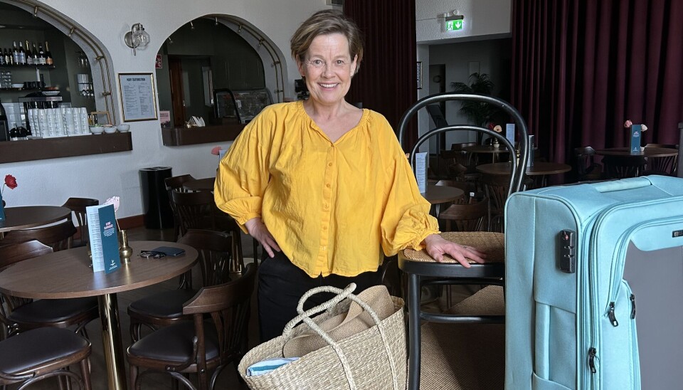 Redo. Den 13 maj är det nypremiär för Shirley Valentine på Västmanlands Teater.