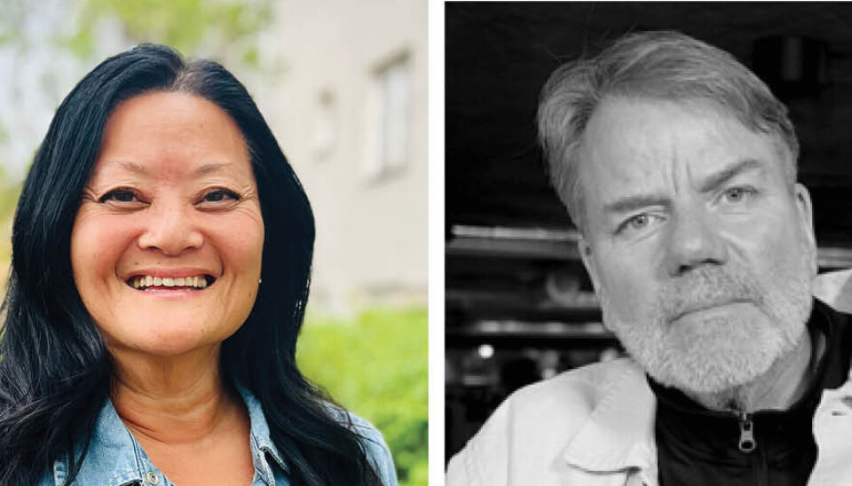 Kim Norman och Staffan Braw.
