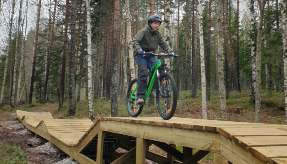 Friluftscykel. Ny MTB-led i Klackberg. Friluftscykel. Ny MTB-led i Klackberg.
