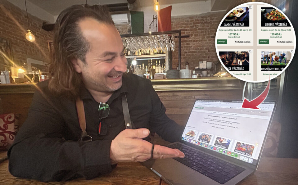 Bjud – och njut. Stefano Basagni har startat biddare.se – en nätauktion för uppelvelser.