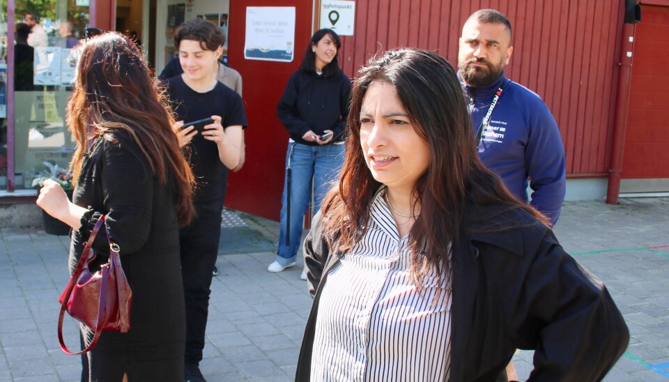 Vänsterledare. Nooshi Dadgostar. Vänsterledare. Nooshi Dadgostar.