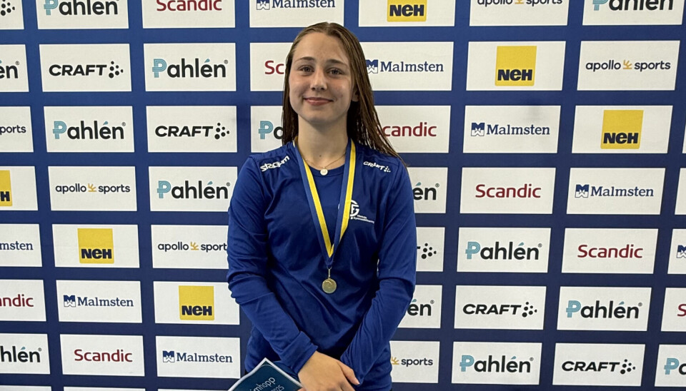 Guldtjej. Emma Ricatti efter USM-guldet och fullbordad trippel.