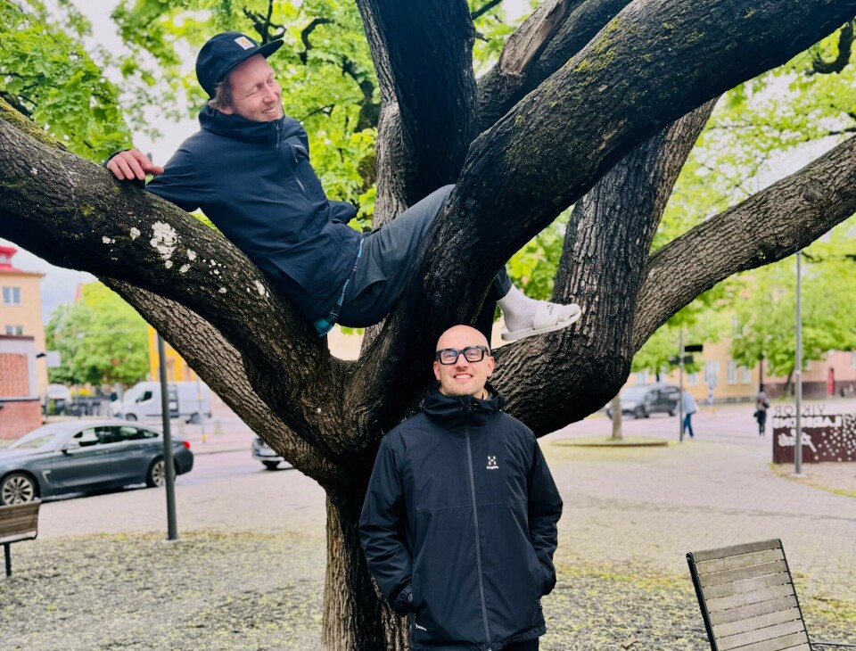 Lokalt lärande. Daniel och Tony har lärt sig mycket om sin hemstad de senaste månaderna.