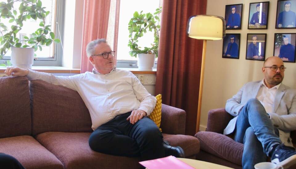 KÖPLÄGE. Staffan Jansson (S) och Samuel Stengård (KD). KÖPLÄGE. Staffan Jansson (S) och Samuel Stengård (KD).