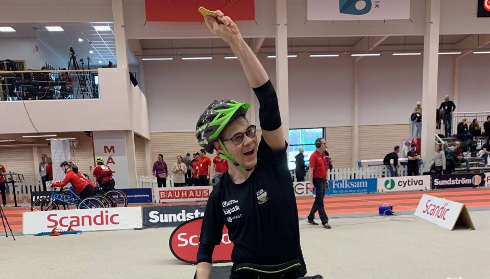 Paralympics-chans. Wiktor Hanssen har varit med på resan sedan första prova på-tillfället i Västerås 2009, då han var 10 år.