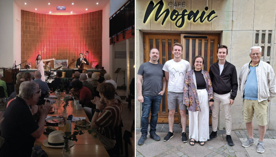 Jazzfestival igen. Festivalens projektgrupp är redo för tre dagars musikfest på Café Mosaic. Här bild på Stella Gustin under ett uppträdande på festivalen förra året.