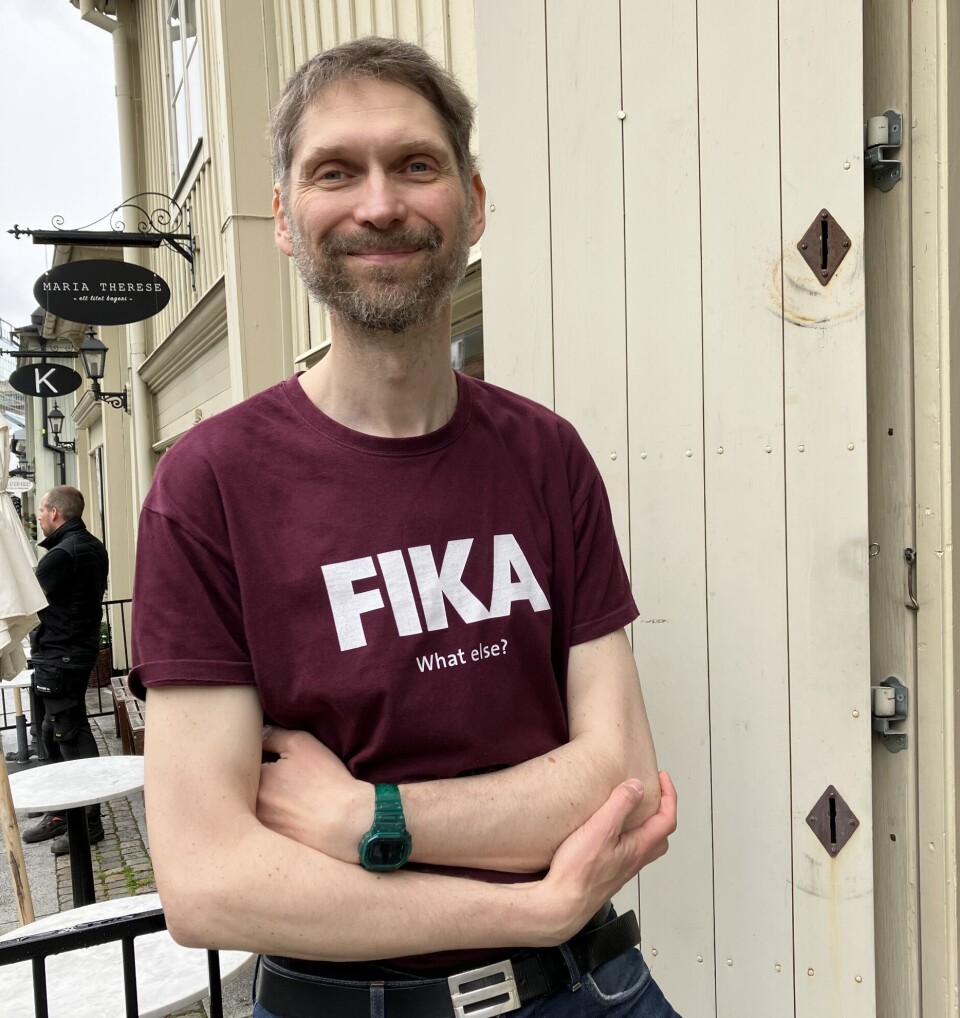Kungsgatan. Butiken har det bästa läget i stan.