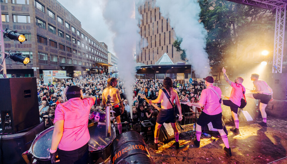 Västeråsbandet Seventribe återuppstod för en spelning under årets cityfestival.
