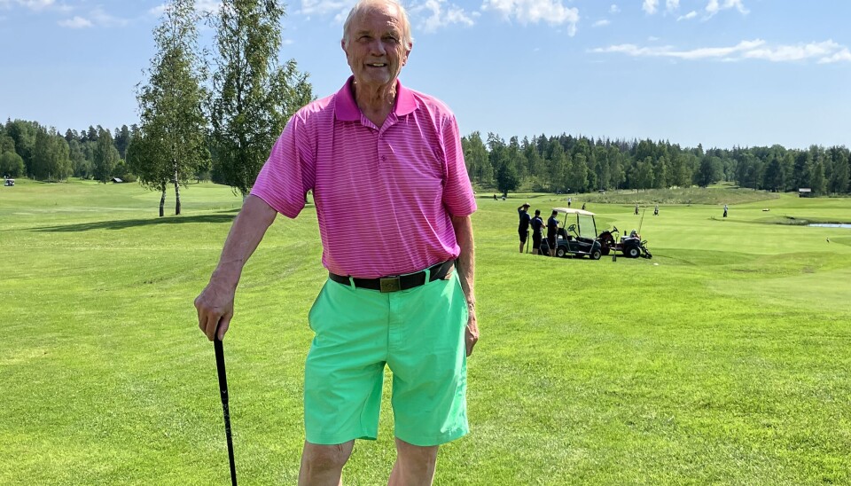 Ordförande. Ola Bäck är glad och stolt över att touren hade hela 100 deltagare.