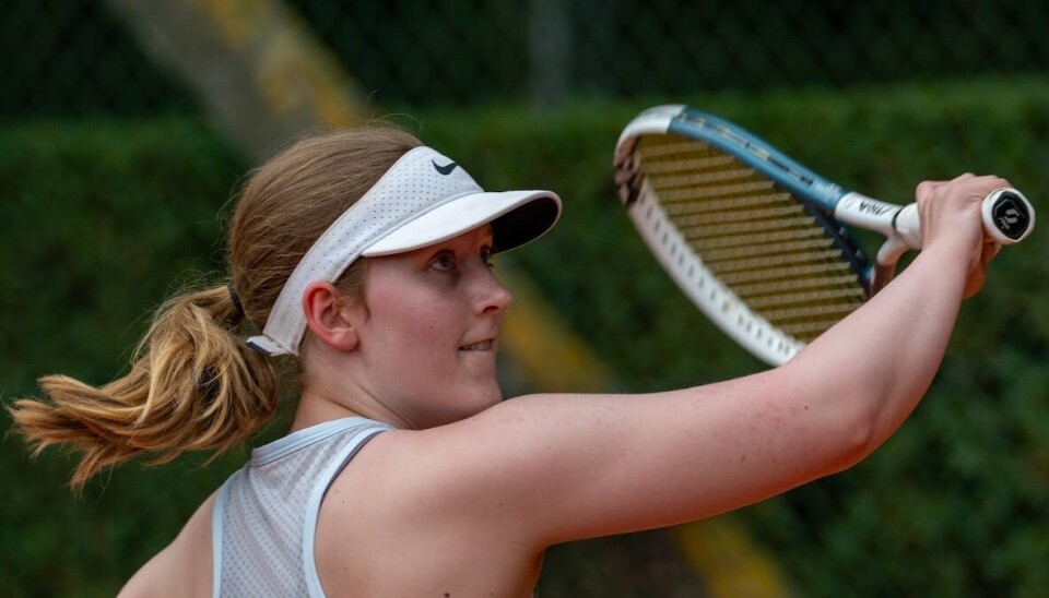 ”Jag hoppas kunna vinna några matcher och ta mig så långt som möjligt. Gärna final eller i alla fall semifinal”, säger Emma Gjerseth inför US Open i september.