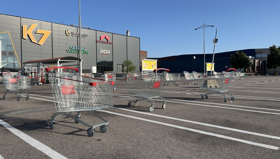 Kundvagnsbuset har kommit till Västerås