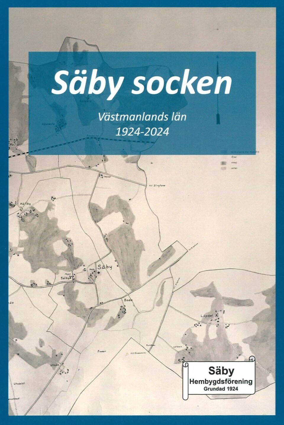 Jubileumsbok. Boken om Säby kan nu ta hem utmärkelsen Årets Hembygdsbok 2024.