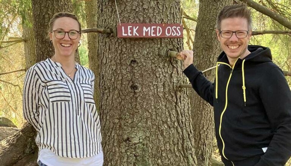Initiativtagare. Emma och Marcus Björklund har utvecklat konceptet Dingisarna och undersöker nu om det går att expandera ytterligare.