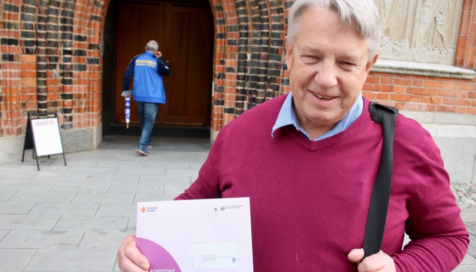 Lars-Evert Larsson (S), ordförande i valnämnden för Svenska kyrkan i Västerås. LARS-EVERT LARSSON (S), ordförande i valnämnden för Svenska kyrkan i Västerås.