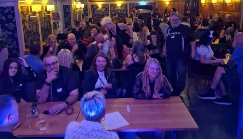 Fullsatt. Mer än 120 personer besökte fredagens träff.