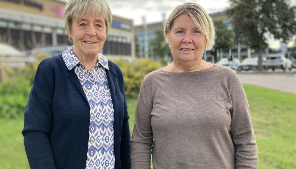 Planerar. May-Britt Selin Grip och Monica Johansson är redan igång med planerna för nästa års resa.