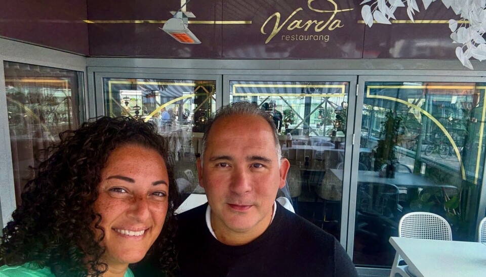 Karoline Bahar och Eddy Estigarribia har drivit Restaurang Varda i mer än två decennium.