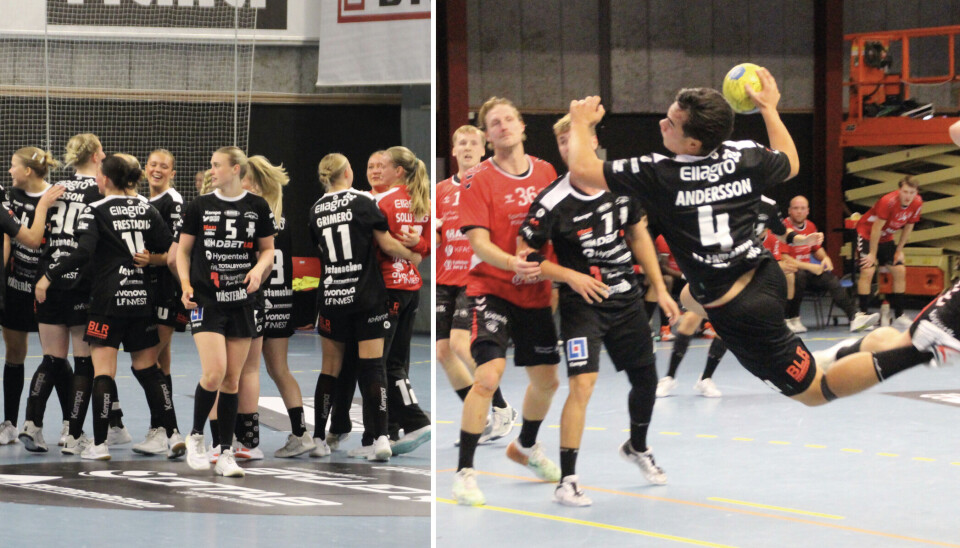 Dubbelseger. Både damerna och herrarna vann inför hemafansen under samma kväll.