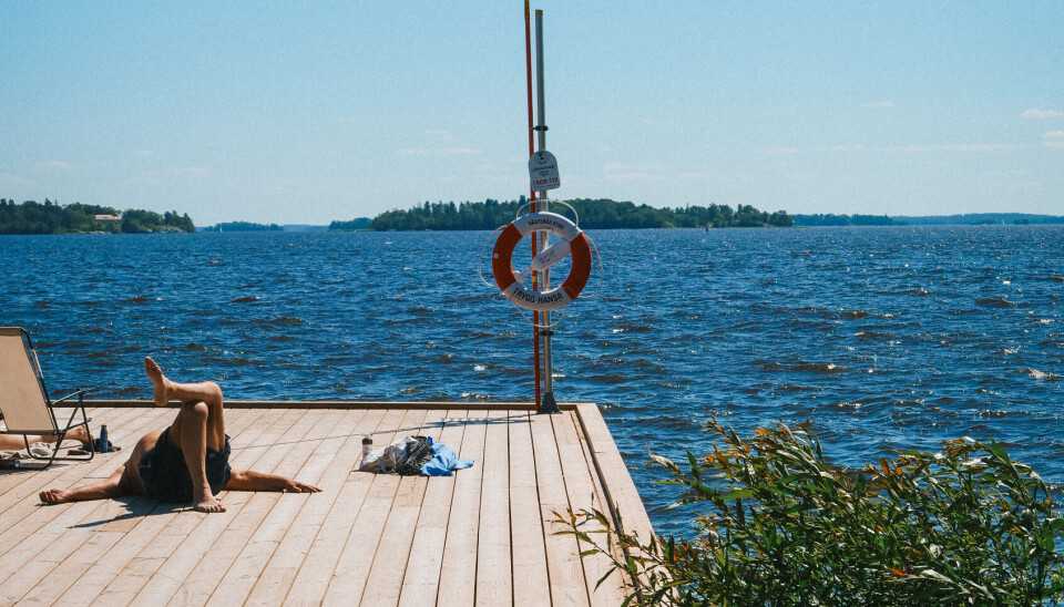 Många av sommarens besökare har lockats av Västerås närhet till Mälaren