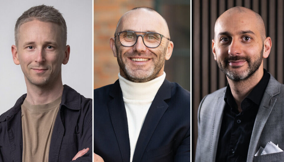 Rickard Salzmann, Västerås Stadsmission, Thomas Gislerud, Gislerud Carpets
och Elias Elio, Telways.