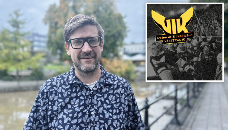 Nygammal VIK-låt. Osten af har tillsammans med Isak’sSon från Looptroop Rockers precis släppt nya versionen ”Västerås IK”.