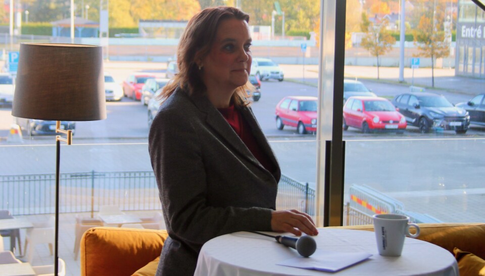 På plats. Amanda Grönlund (KD), kommunstyrelsens vice ordförande. På plats. Amanda Grönlund (KD), kommunstyrelsens vice ordförande.