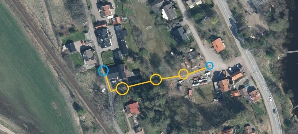 Tryggare väg till nya lekplatsen – utrustas med ny belysning