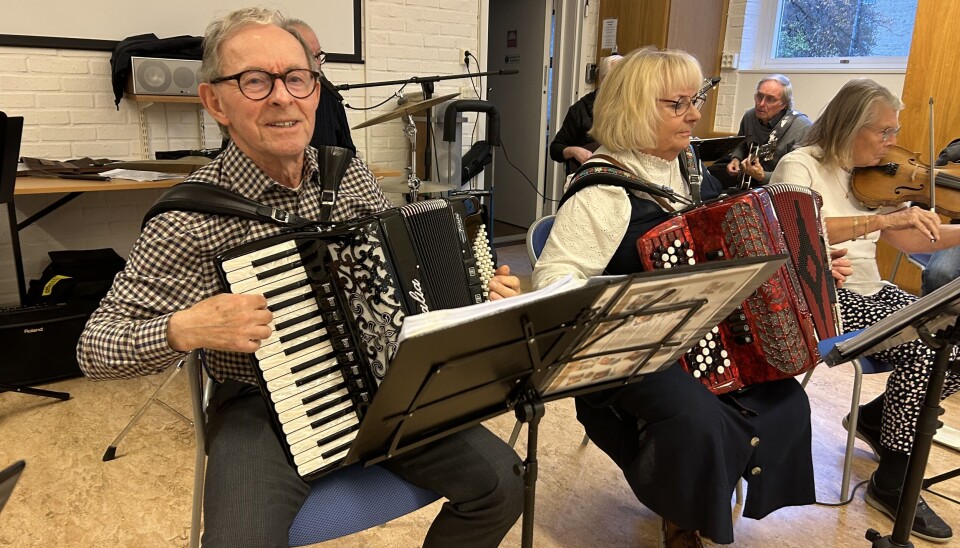 Eldsjäl. Ove Johansson brinner för bevarandet av dragspelsmusiken som kulturarv.