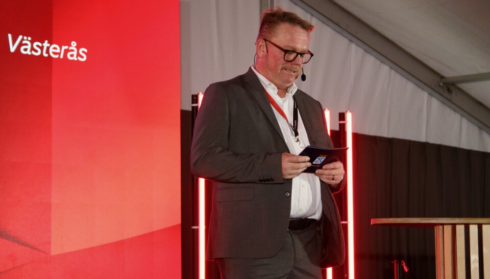 Talade. Staffan Jansson (S) kommunfullmäktiges ordförande i Västerås. Talade. Staffan Jansson (S) kommunfullmäktiges ordförande i Västerås.