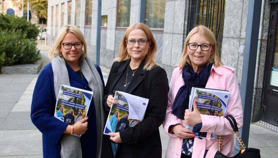 Moderattrio. Eleonore Lundkvist, Anna Nordin och Elisabeth Unell. MODERATER. Eleonore Lundkvist, Anna Nordin och Elisabeth Unell.