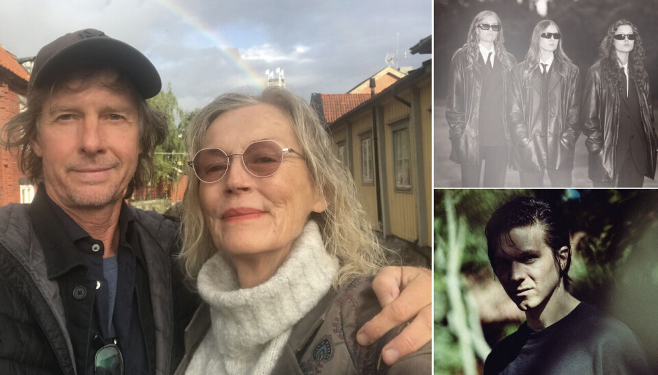 Arrangörsduo. Daniel Green och Anne Ekelin har startat Klubb Barrikad som redan bokat flera spelningar som Svart Ridå (överst till höger) och Hurula (nere till höger).
