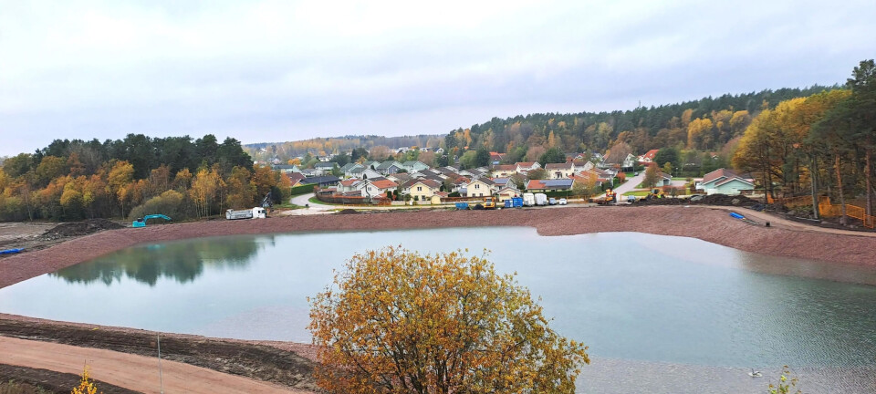 Ny dagvattendamm ger bättre skidupplevelser i Västerås