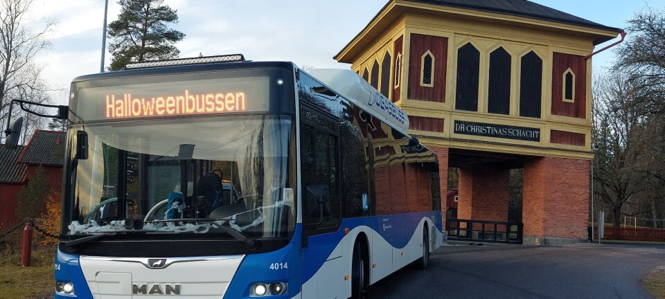 Halloweenbussen rullar igen i Sala på fredag